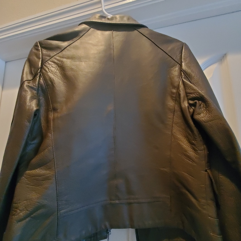 Leather jacket